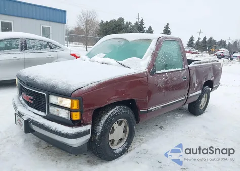 1998 GMC Sierra 1500 Sl Wideside из США, поврежденный, VIN 1GTEC14M9WZ504924